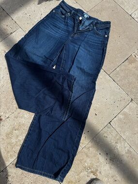 Roxy Dark Blue Jeans - Classic Straight Fit